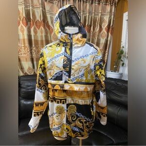 Reason California Brand Anorak windbreaker medusa chain